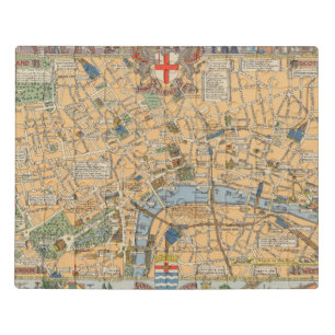 Children's Map of London, England Jigsaw Puzzle