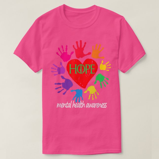 Children's Mental Health Awareness And Support 648 T-Shirt (Design Front)