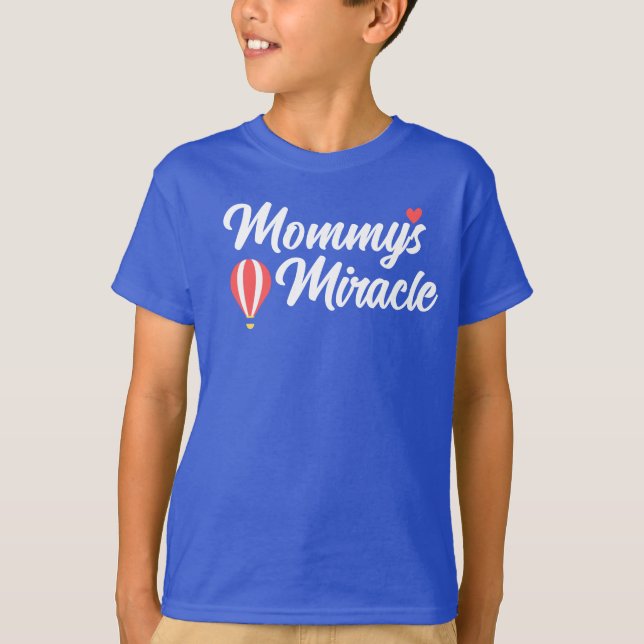 Children's Miracle Network Mommys Miracle Red  T-Shirt (Front)