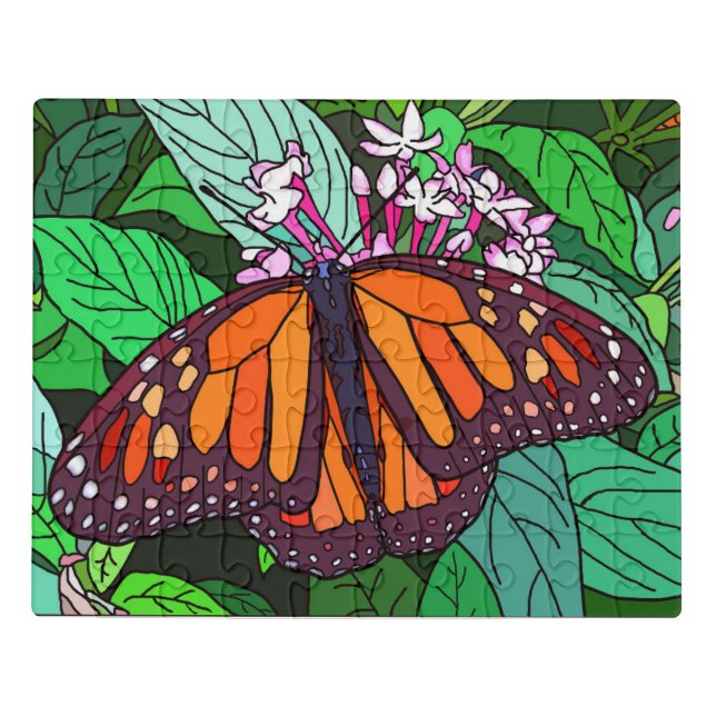 Children's Monarch Butterfly Puzzle (Puzzle Horizontal)