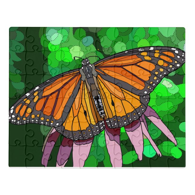 Children's Monarch Butterfly Puzzle (Puzzle Horizontal)