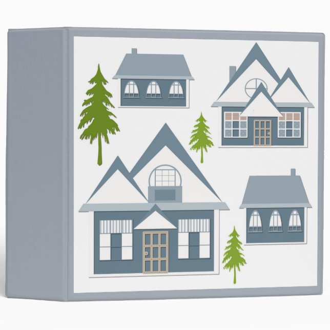 Children's motifs 3 ring binder (Front/Spine)