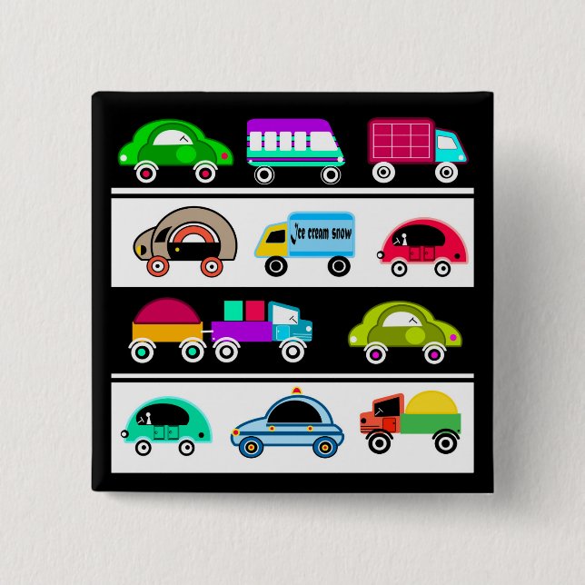 Children's motifs button (Front)