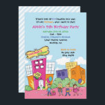Children's Museum Birthday Party Kids Science Invitation<br><div class="desc">Embark on a whimsical adventure with our 'Children's Museum' Invitation! Picture a lively scene where a group of young explorers, brimming with excitement, gather outside the enchanting children's museum, bearing gifts and balloons. This invitation transports you to a world of discovery and wonder, making it the perfect choice for celebrations...</div>