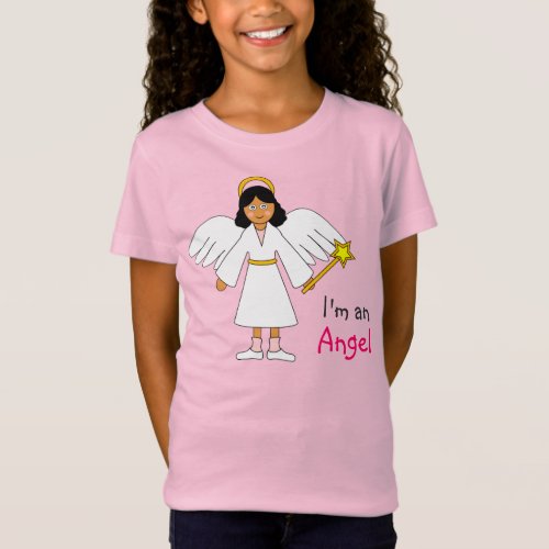 Childrens Nativity __ Cute Im an Angel design T_Shirt