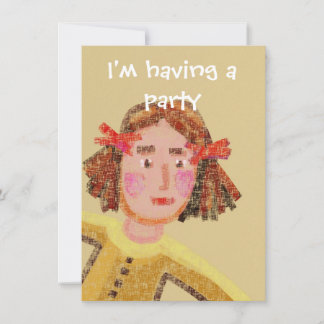Children's party invitation