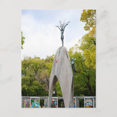 Childrens Peace Monument Postcard