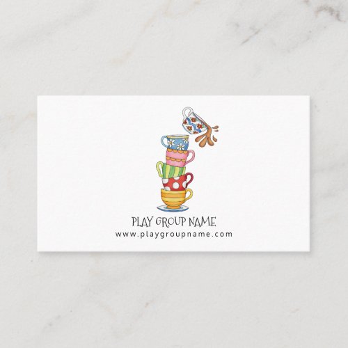 Childrens Play Group Networking Calling Card