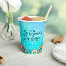 Children's Pool Party Paper Cup
