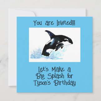 Children's Pool Party Save The Date