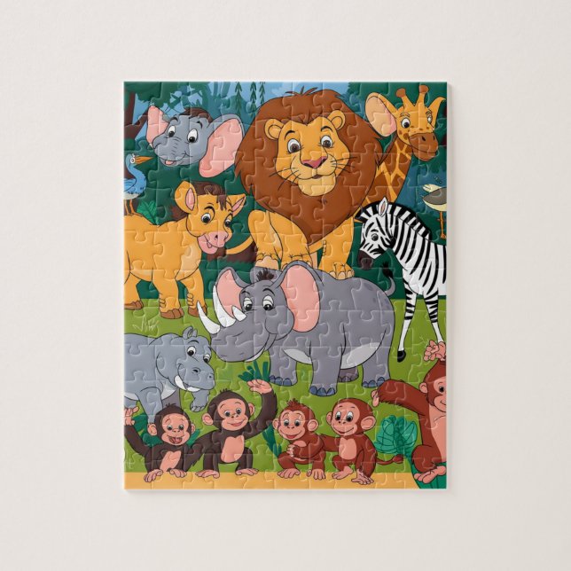 Children's Puzzles: The Fun of Learning and Discov Jigsaw Puzzle (Vertical)