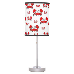 childrens red crab lamp