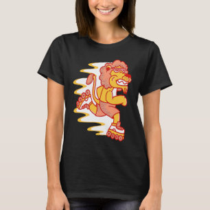 Children's roller skates, cute animals, roller ska T-Shirt