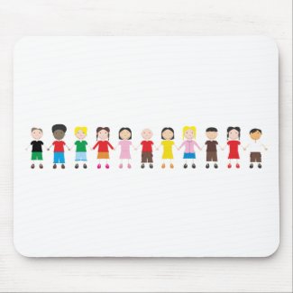 Children's Row Mouse Pad