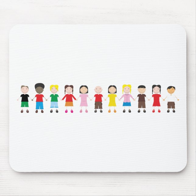 Children's Row Mouse Pad (Front)