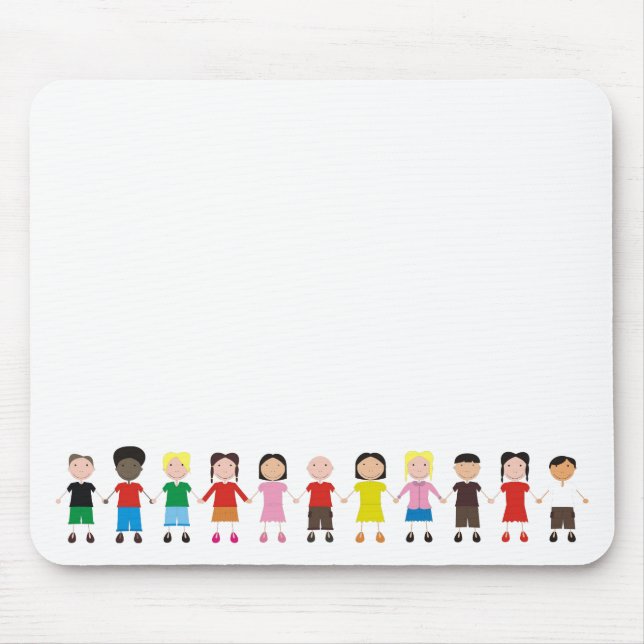 Children's Row Mouse Pad (Front)