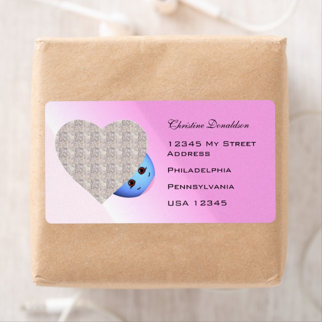 Children's Shipping  Label (Insitu)