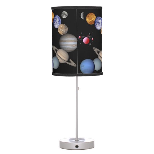 Children's Solar System Decorative lamp shade (Back)