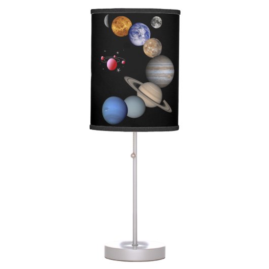 Children's Solar System Decorative lamp shade (Front)