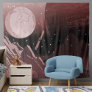 Children's Space Maroon Tapestry