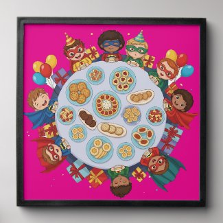 Children's Superhero Costume Party