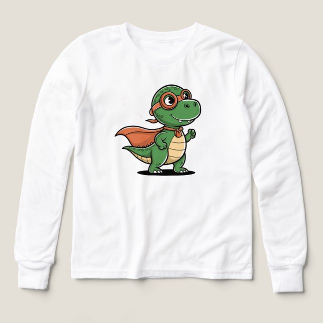 🦖 🦸 ‍♂️ children's sweater (Design Front)