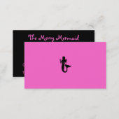 Children's Swim Instructor_Mermaid-themed biz card (Front/Back)