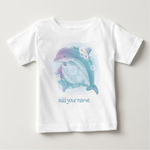 CHILDRENS T-SHIRT : TWO DOLPHINS