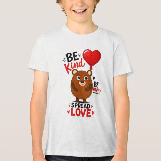 Children's T-shirt with a teddy bear Tri-Blend Shirt