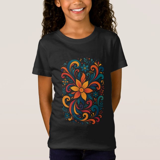 Children's T-shirt with a wonderful" design, beaut (Front)