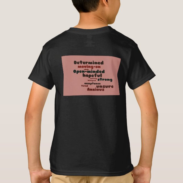Children's Tops: back layout T-Shirt (Back)