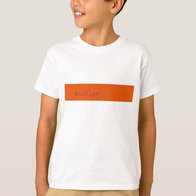 Children's Tops: front layout T-Shirt (Front)