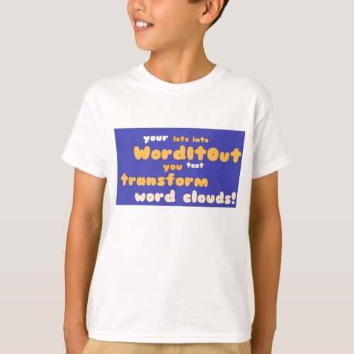 Childrens Tops front layout T_Shirt