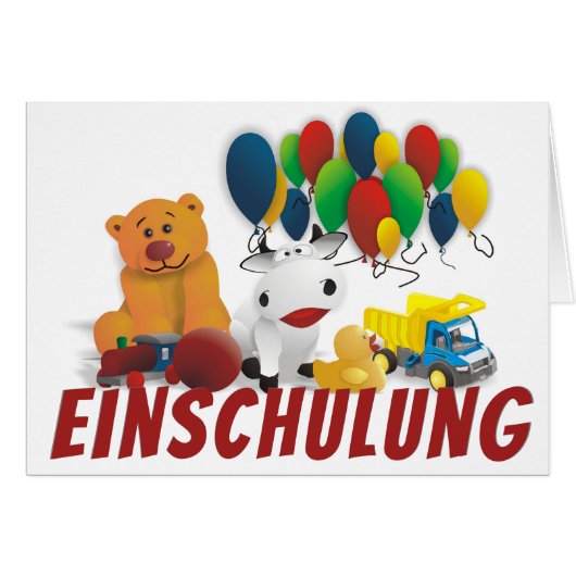 Children's toy cards (Front Horizontal)