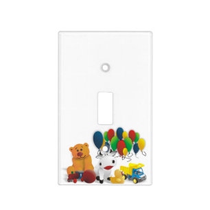 Children's toy light switch cover