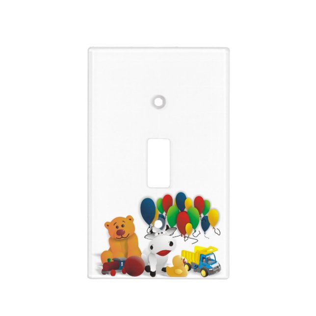 Children's toy light switch cover (Front)