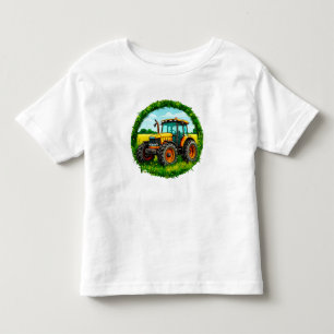 Children's toy tractor toddler t-shirt