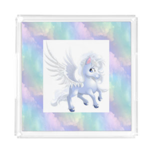 Children's Vanity Tray/Unicorn Acrylic Tray