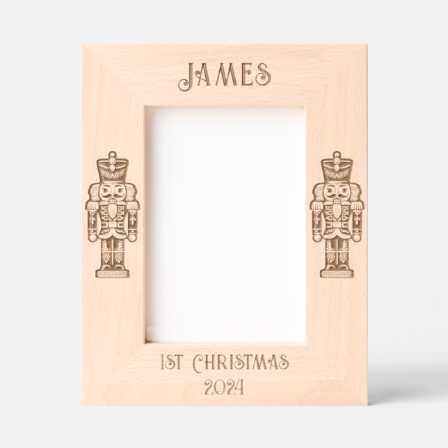 Child's 1st Christmas Engraved Frames (Front)