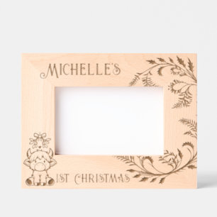 Childs 1st Christmas Engraved Frames