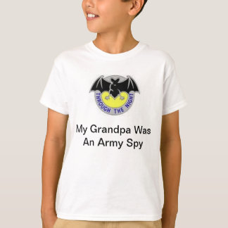 Child's Army Security Agency Grandpa Shirt