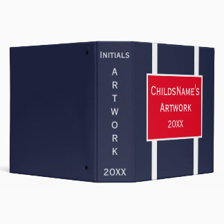 Child's Artwork Binder