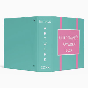 Child's Artwork Binder