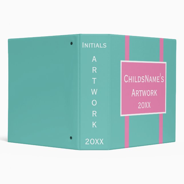 Child's Artwork Binder (Background)