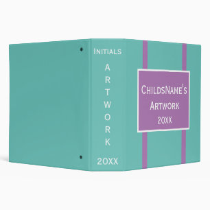 Child's Artwork Binder