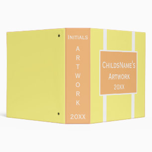 Child's Artwork Binder