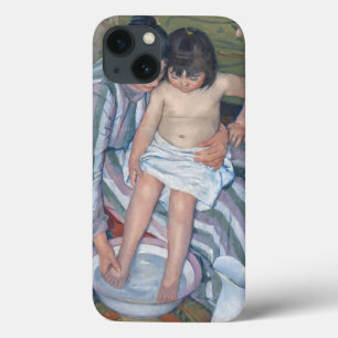 Child's bath, 1893 (oil on canvas) iPhone 13 case