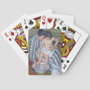 Child's bath, 1893 (oil on canvas) poker cards