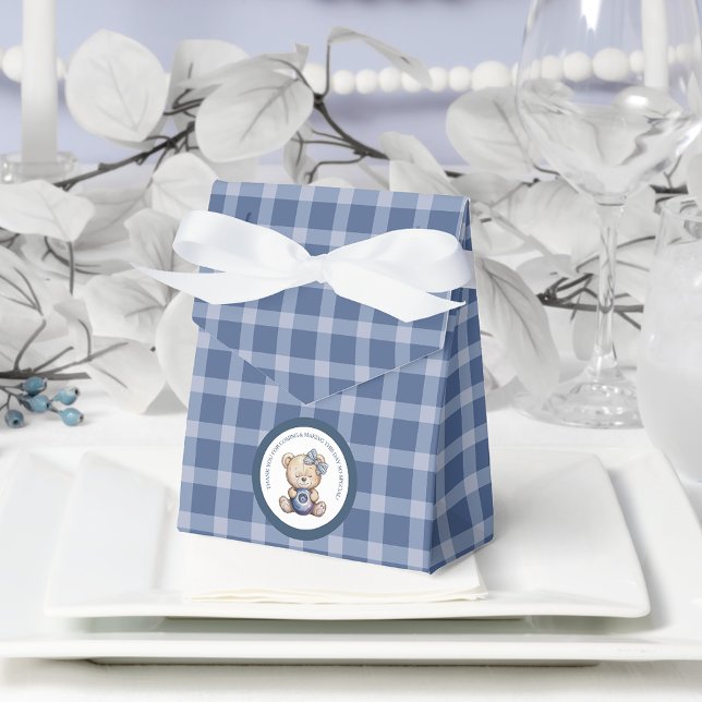 Child's Blueberry Berry First Birthday Favor Boxes (Creator Uploaded)
