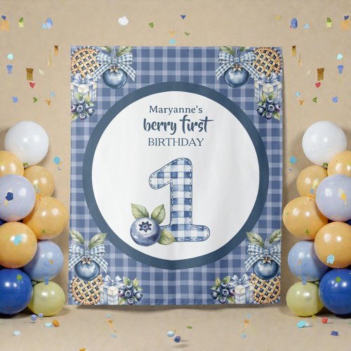 Child's Blueberry Berry First Birthday